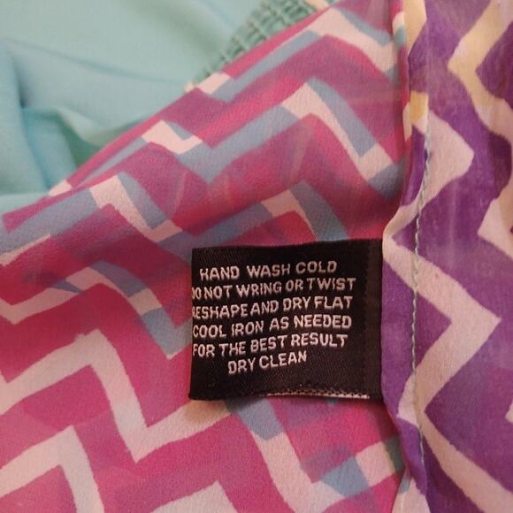 W118 by Walter Baker Sleeveless Multi-color Mini Dress. Size M - Picture 11 of 12